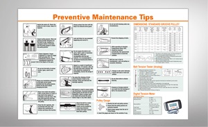 Belt Maintenance Chart